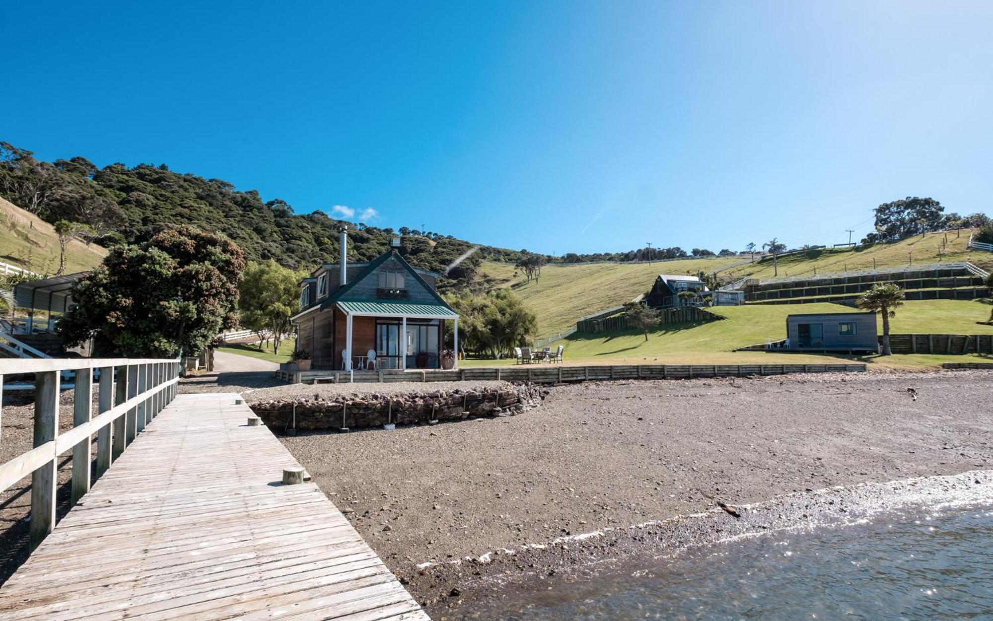 Вілла Waiheke Waters Edge Omiha Екстер'єр фото